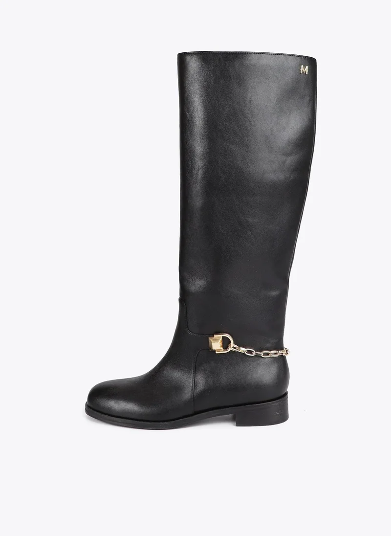 Lola Casademunt High Boot with Rear Chain Detail